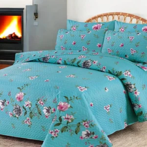 Luxury Ultrasonic Microfiber King Bedsheet Set – Silky Soft, Breathable & Lifetime Color Warranty FROZI